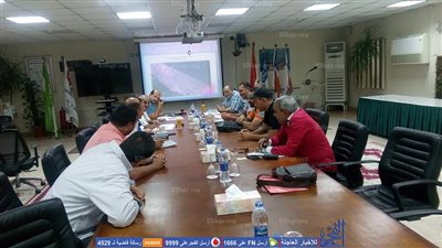 اجتماع تنسيقي  للبدء في تنفيذ مشروع إنشاء مزرعة سمكية غرب بورسعيد (صور)