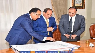 الرئيس يستعرض مع وزير الإسكان الجهود الجارية لإنشاء المدن الجديدة‎