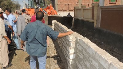 رفع 1868 حالة إشغالات وإزالة 52 حالة تعدٍ في كفر الشيخ 