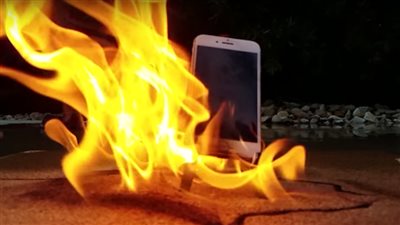 أيفون 7 يحرق سيارة في أستراليا