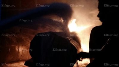 السيطرة على حريق شب بمخزن مازوت في قليوب 