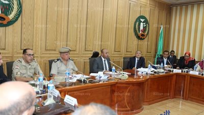 محافظ المنوفية يوجه القيادات التنفيذية بضرورة المتابعة الميدانية (صور)