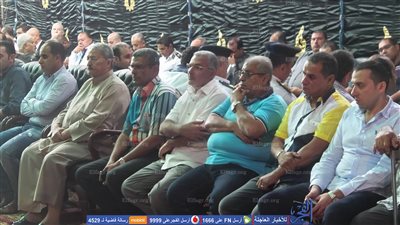 مدير أمن بورسعيد في سرادق عزاء الشهيد محمد الحسيني (صور وفيديو)