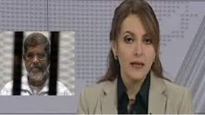 مذيعة التليفزيون المصري عن وصفها للمعزول بـ