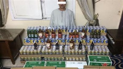 ضبط 2019 عبوة خمور بحوزة شخصين في أسيوط