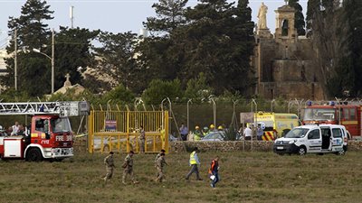 مقتل مسؤولين بالاتحاد الأوروبي في تحطم طائرة بمالطا