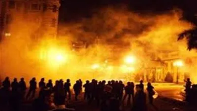 عاجل.. انفجار بنزينة أمام قسم ثان طنطا