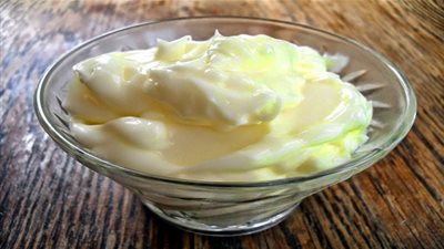 طريقة تحضير مايونيز لايت بدون بيض