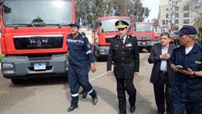 الحماية المدنية تخمد حريق بأحد العقارات السكنية بفيصل 