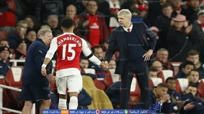 فينجر يزف نبأ سعيدا لتشامبرلين