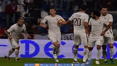 ملخص لمسات محمد صلاح نجم روما أمام ساسولو | الدوري الإيطالي