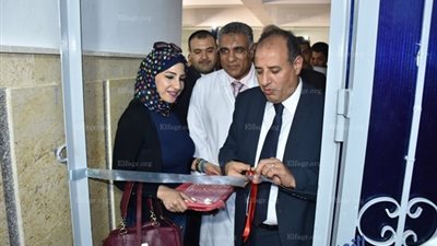 افتتاح وحدة طب الأطفال بمستشفى إدكو المركزي (صور)