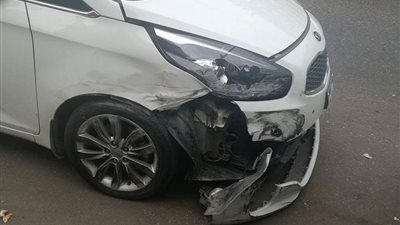 إصابة شابين فى حادث تصادم بشارع الحجاز بمصر الجديدة 