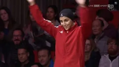 الأهلي يحتفل بجيانا فاروق بعد عودتها 