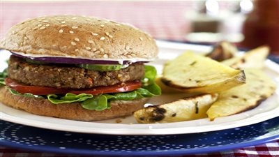 طريقة تحضير برجر بفول الصويا