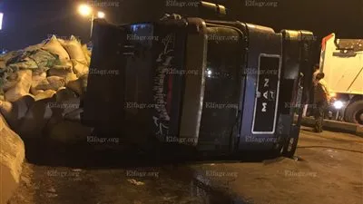 أمن الدقهلية يحول طريق 