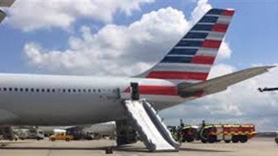 إجلاء ركاب طائرة أمريكية بسبب تهديد أمني 