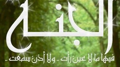 كم تبلغ مساحة الجنة ؟