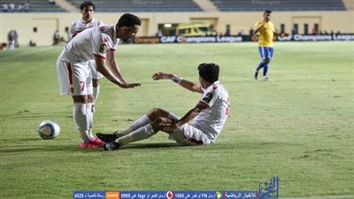 محمد إبراهيم يبدأ تدريباته التأهيلية في الزمالك
