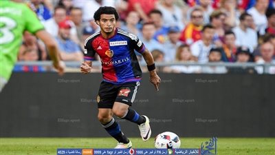 عمر جابر أساسيا مع بازل أمام باريس سان جيرمان لأول مرة بدوري الأبطال 