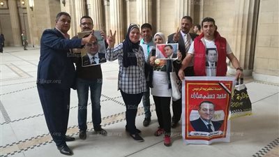 وقفة تضامنية لأنصار 