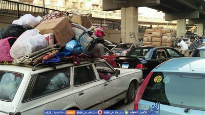 زحام على إحدى الجمعيات للتبرع لمنكوبي السيول  (صور وفيديو)