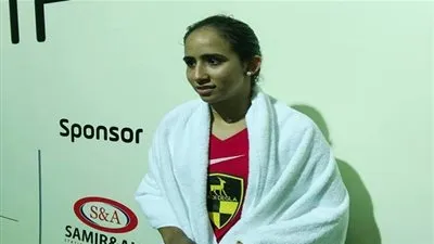 خـاص - نوران جوهر : سعيدة بمواجهة رنيم فى النهائي ..وننتظر دعم المصريين غدا