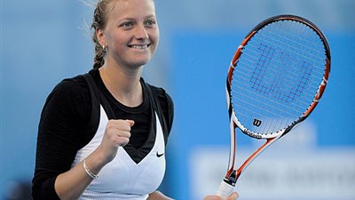 كفيتوفا تتأهل لنهائي بطولة تشوهاي للتنس