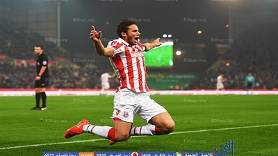 رقم قياسي بانتظار رمضان صبحي مع ستوك أمام وست هام