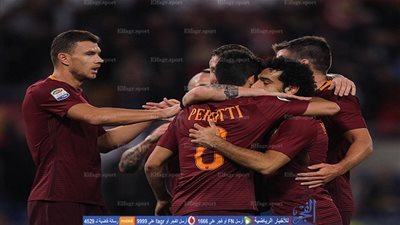 محمد صلاح يبدع ويسجل 