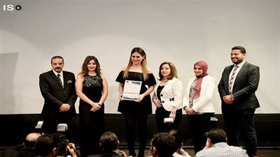 تكريم المذيعة 