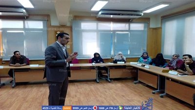 ختام دورة إدارة الفريق البحثي بجامعة الفيوم 