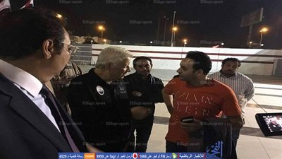 مصطفي قمر يزور نادي الزمالك   