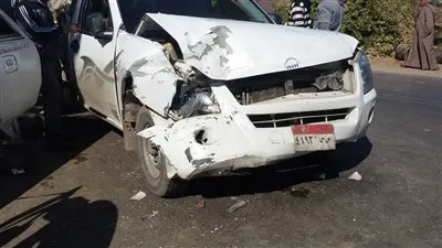 مصرع عامل في حادث بين سيارة ملاكي ودراجة بخارية بسوهاج
