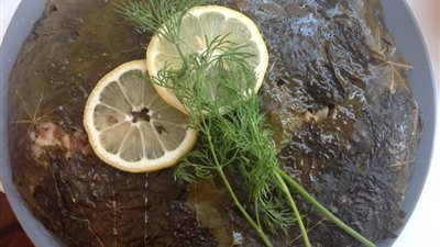 طريقة عمل تورتة ورق العنب     