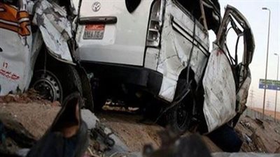 مصرع طالب وتلميذ صدمتهما سيارتين بالمنيا