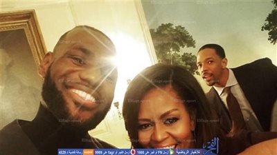 أوباما يستقبل ليبرون جيمس في البيت الأبيض