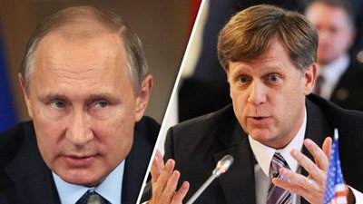 روسيا تمنع السفير الأمريكي السابق من دخول البلاد 