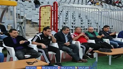 صور .. زيارة وزير الرياضة لمعسكر المنتخب قبل لقاء غانا