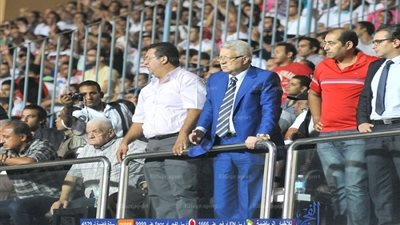 مصر وغانا.. مرتضى منصور ومجلس الزمالك في برج العرب