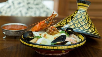 طريقة تحضير الكسكس بالمأكولات البحرية