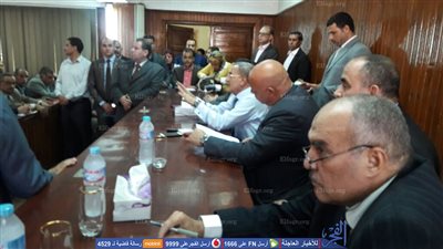 حظر بناء محطة صرف صحي علي أحد أراضي الأيتام بقرية بطوخ ..(صور)