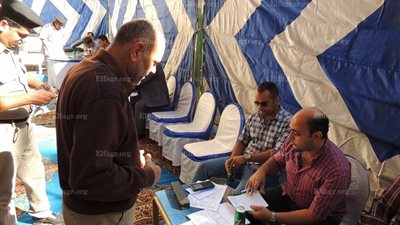 قافلة وزارة الداخلية الطبية توقع الكشف على سجناء مركزي 