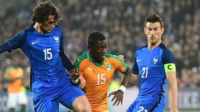 فرنسا تسقط في فخ التعادل أمام كوت ديفوار.. والمغرب تصعق توجو وديا 