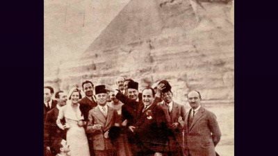 عندما زار شارلي شابلن مصر