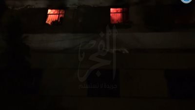 تصاعد ألسنة النيران في رمسيس.. ومحاولات من الحماية للسيطرة (فيديو) 