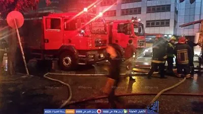 عاجل .. الدفع ب ١٠ عربات إطفاء جديدة للسيطرة على حريق الفجالة