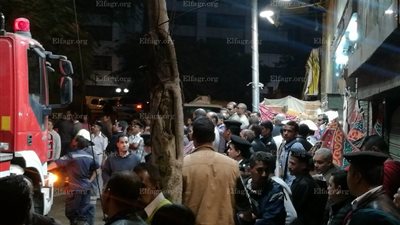 السيطرة على حريق 