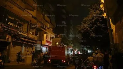 مدير الأمن ومحافظ القاهرة يتفقدان حريق 