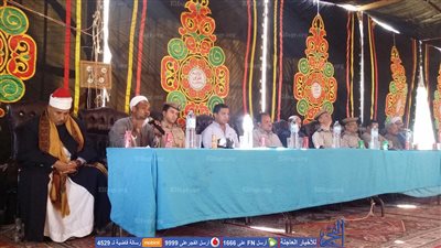 جلسة صلح عرفية بين مركزين بقنا عقب مشاجرة بالأسلحة البيضاء (فيديو وصور)